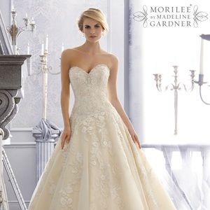 Morilee Lace Wedding Ballgown